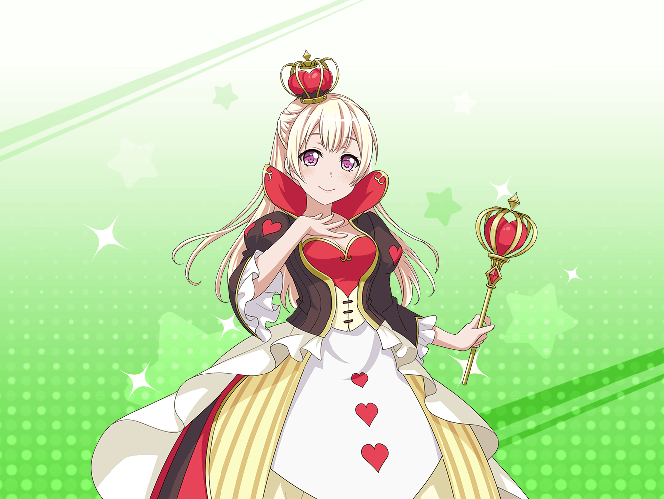 Queen of Hearts anime Art