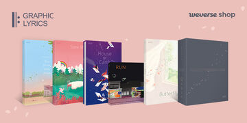 BTS Graphic Lyrics Series Special Package (Full Set) | eBay