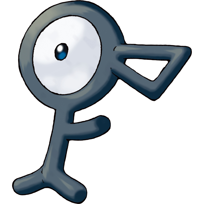 Unowns in Pokemon Platinum : r/gaming