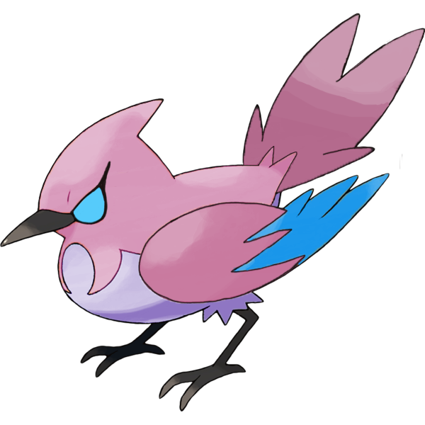 662 Fletchinder  Bird pokemon, Pokemon, Flying type pokemon