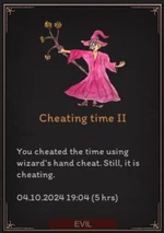 Cheating time II