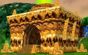 Der Palast von König Jingaling in Banjo-Tooie