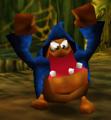 Der zweite Gruntling in Banjo-Kazooie, der blaue