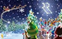 Sir Slush Got the Revenge In the Rare Season's Greetings Logo!