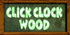 Click Clock Wood Title Card