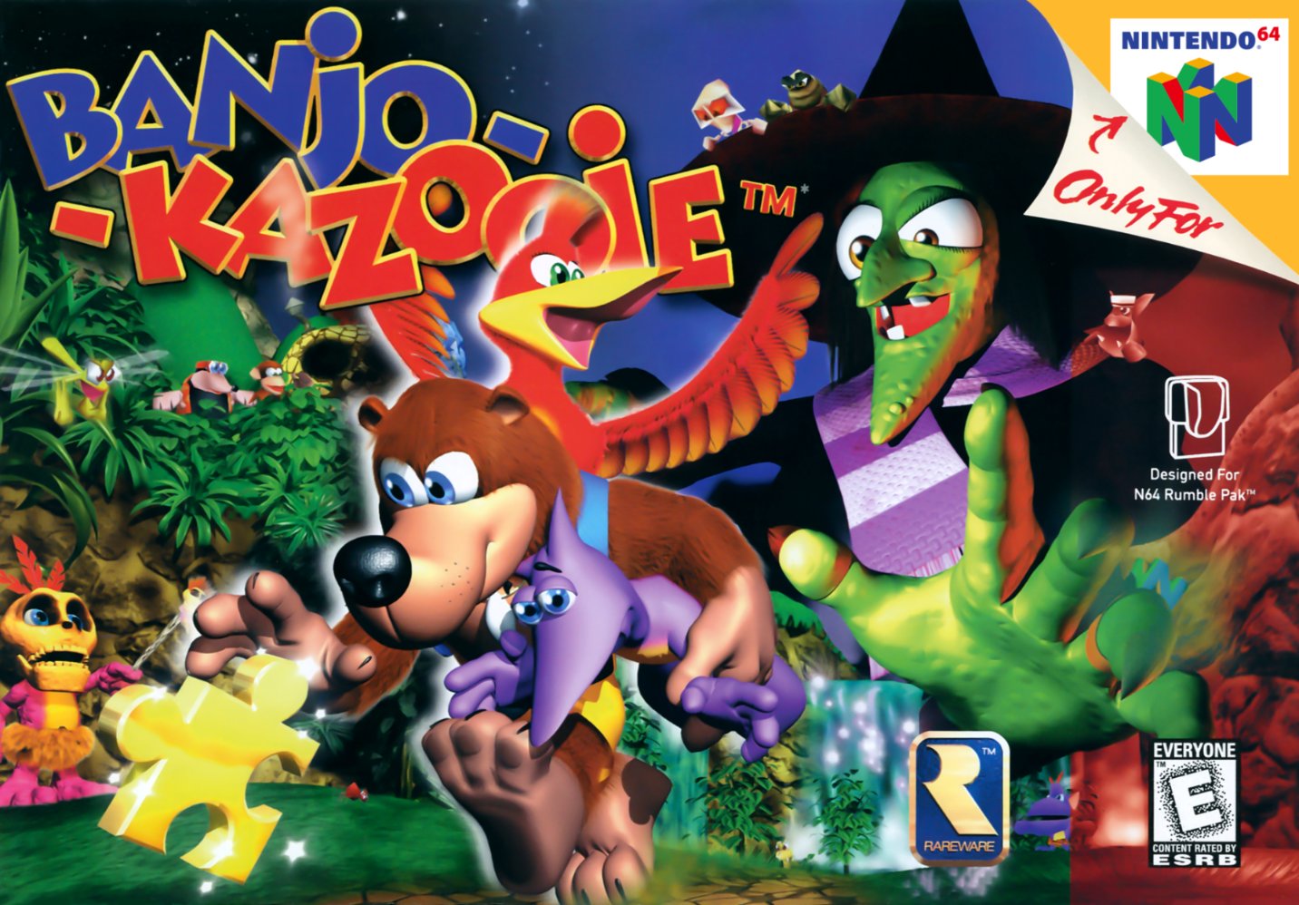 Banjo Kazooie - N64 Gameplay 