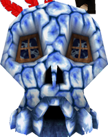 The Blue Mumbo Skull model.