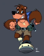 Banjo-Kazooie Animated Series Banjo Concept Art by Keith Conroy.jpg (32 KB) Concept artwork of Banjo by Keith Conroy.