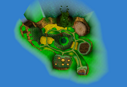 The Full Map of Spiral Mountain area