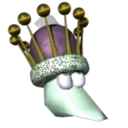 King Jingaling's zombified head