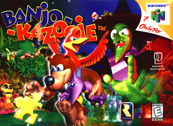 Banjo-Kazooie Boxart (North America)