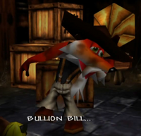 Bullion Bill in the Character Parade