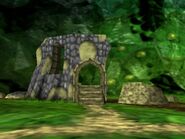 The Grey Jinjo house seen in-game in Banjo-Tooie