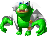 Klungo's official art from Banjo-Kazooie: Grunty's Revenge