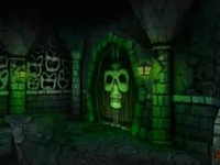 Witchyworlds train station door