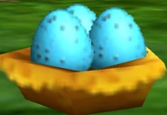 A Blue Egg Nest