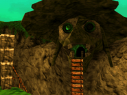 Grunty's Bridge destroyed in Banjo-Tooie.