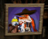 A portrait of Bullion Bill with Dilberta