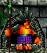 Officer Unogopaz in the Character Parade in Banjo-Tooie.