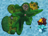 An overview of the isle as seen from Cloud Cuckooland.