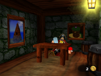 Captain Blackeye's room.