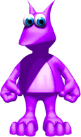 A purple Jinjo.