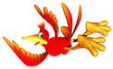 Kazooie flying in Banjo-Tooie.