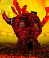 Mumbo's Skull in Witchyworld's Inferno (Banjo-Tooie).