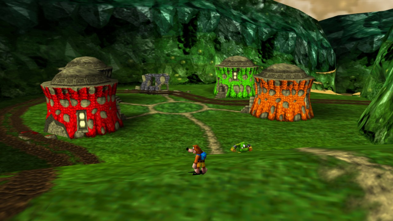 banjo kazooie rom black screen gamefaq