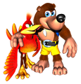 Banjo and Kazooie in Banjo-Tooie/Spirit in Super Smash Bros. Ultimate