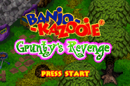 The title screen.