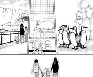 Naru enjoying the zoo with Jou and Sensei