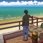 anime reference sheets/ character settei — Barakamon - Naru, Hina and Kenta