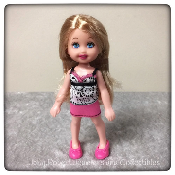 Barbie with annabelle and isabelle hot sale