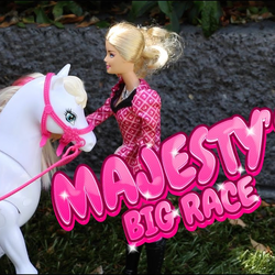 Barbie the twins run away shop