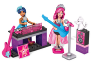 Mega Bloks Barbie Build Play Rock Royals Set 3
