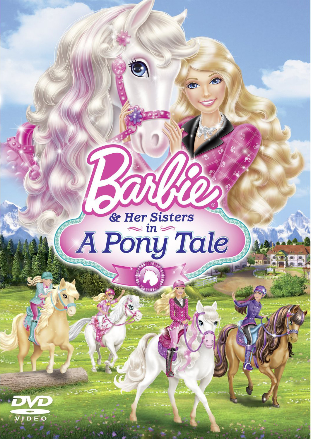 Barbie and her sisters in a pony tale on sale