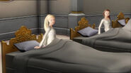 The twins wake up