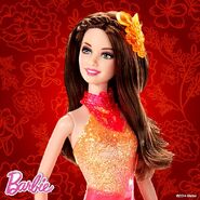 Nori's basic doll used for Barbie's New Chinese Lunar Year Tweet on Twitter