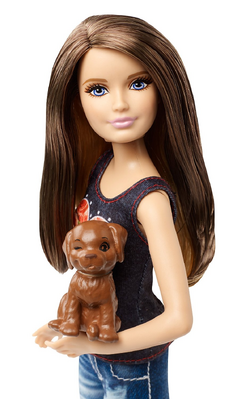  Barbie Great Puppy Adventure Skipper Doll : Toys & Games