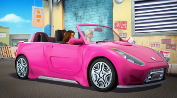 Barbie dream house with car hotsell