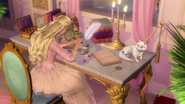 Anneliese studying