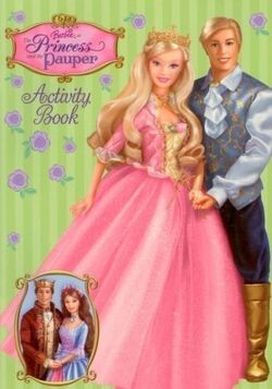 Barbie princess and the pauper on sale book