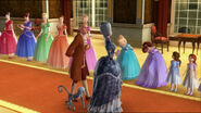 The twins greet the Duchess