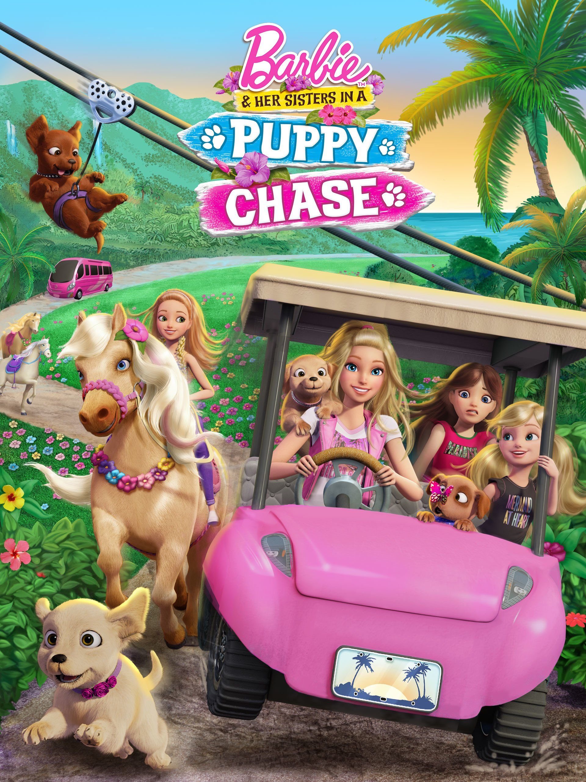 Barbie Her Sisters in A Puppy Chase Barbie Movies Wiki Fandom