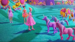 Barbie and the secret door unicorn discount