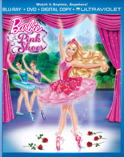 Barbie in the pink shoes movie sales