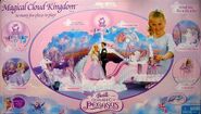 BARBIE and The MAGIC of PEGASUS Magical Cloud KINGDOM 20+ Pieces PLAY SET w "Flying" PONIES & LIGHTS