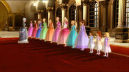 Rowena instructs all the princesses