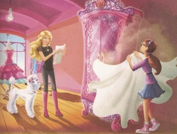 slim fit dress slacks Barbie: A Fashion Fairytale Princess Barbie +Cat Barbie Cosplay Costum –  Rainybear main image 1